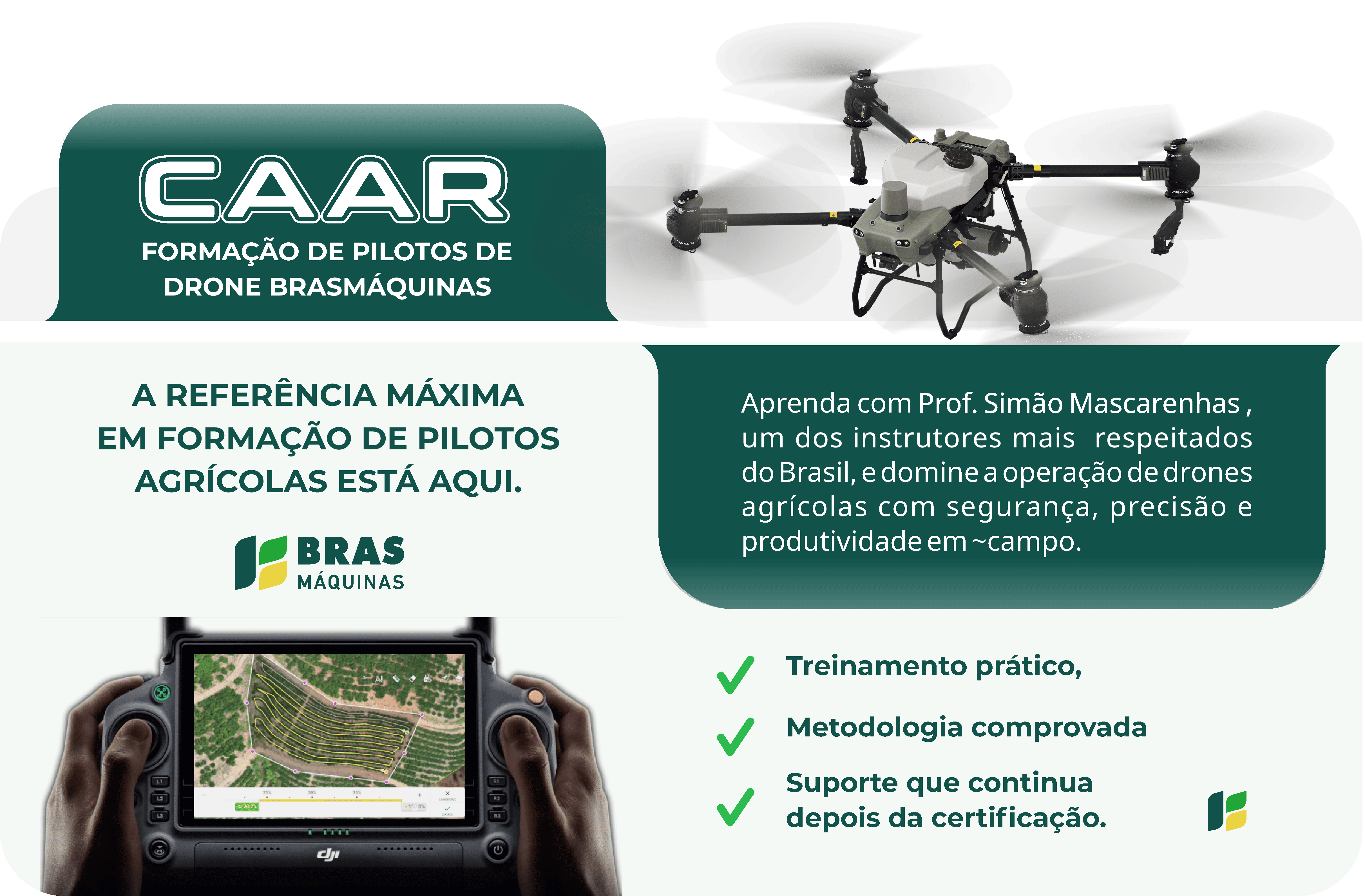 CAAR - Curso de Aplicação Aeroagrícola Remota
